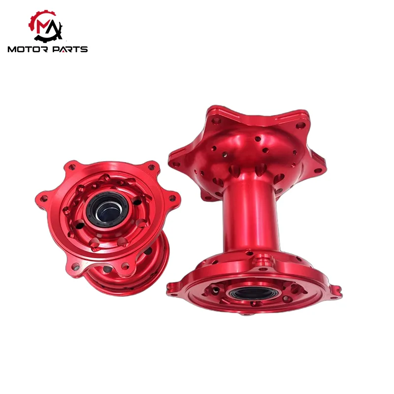 Honda CRF250R CRF450R အတွက် CNC အလူမီနီယမ် ရှေ့နှင့်နောက်ဘီး Hub Set