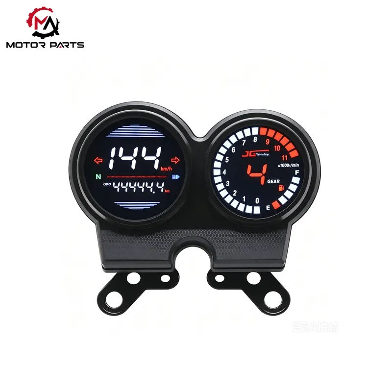 AKT125 NKD125 မော်တော်ဆိုင်ကယ်အတွက် ဒစ်ဂျစ်တယ်ဒိုင်ခွက်အမြန်နှုန်းပြကိရိယာ Tachometer