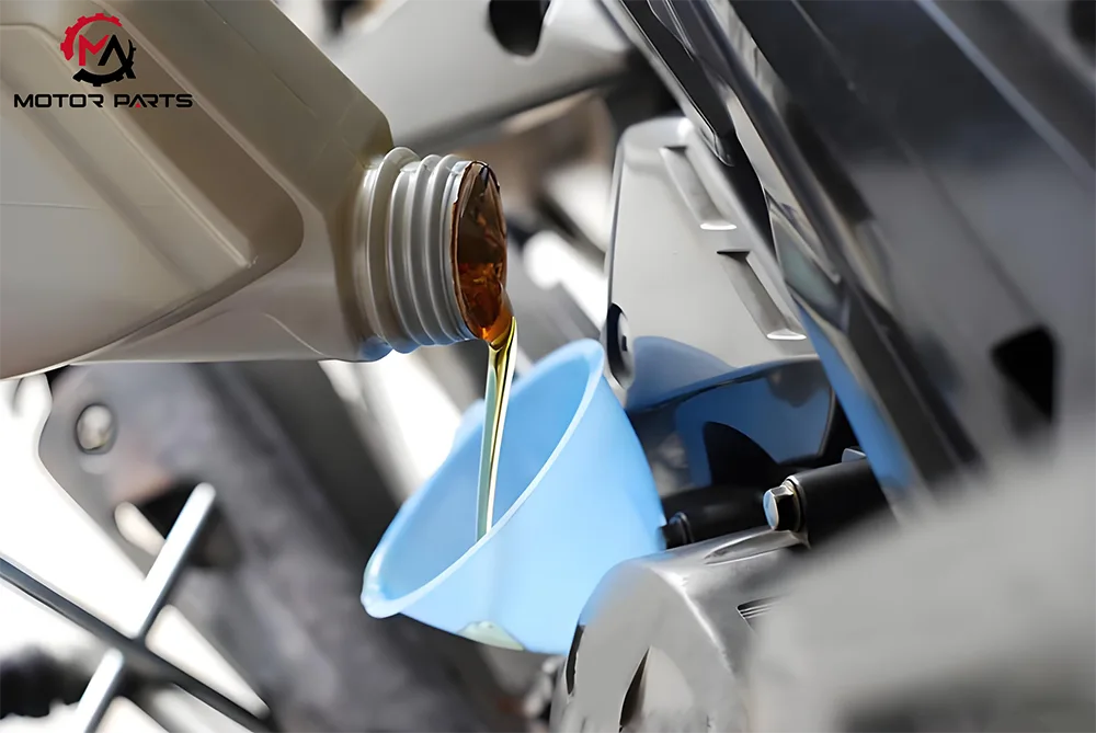 motorcycle oil system